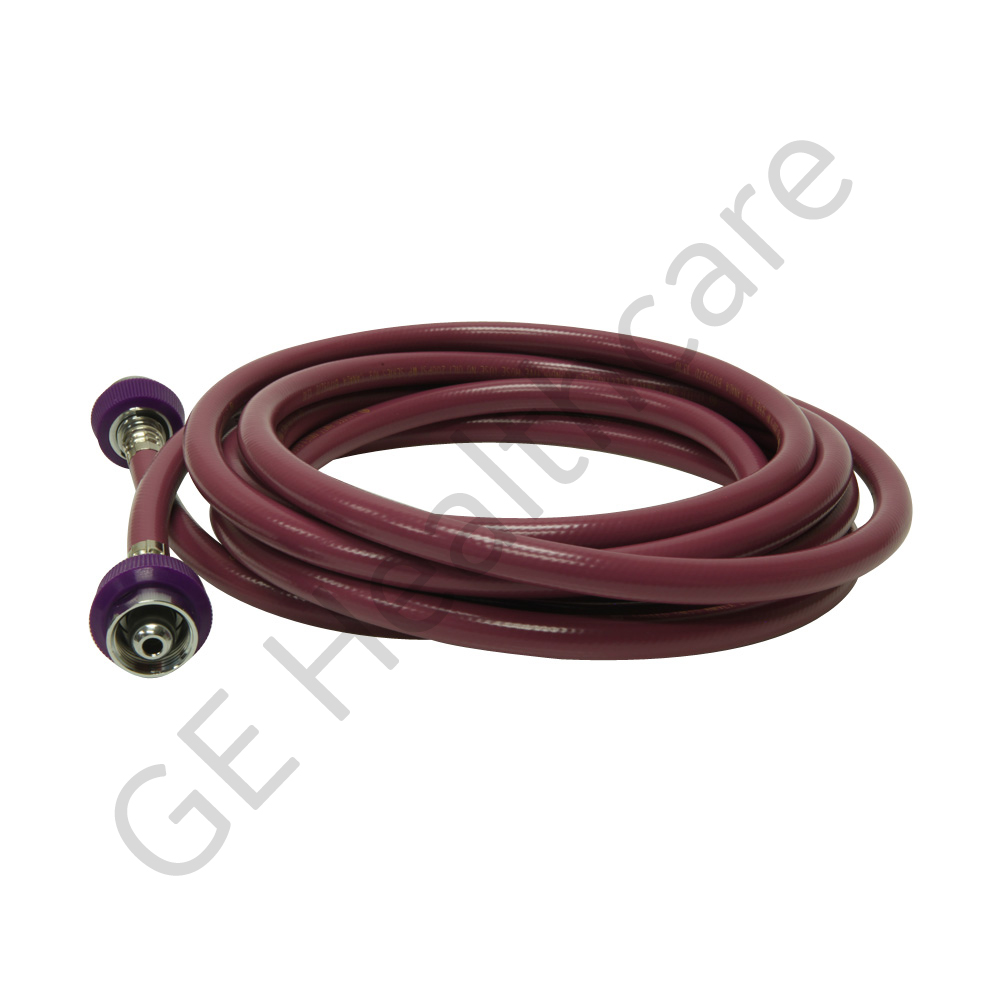 Hose/Assembly Evacuate Magenta 15ft DISS Hit NG/N-G