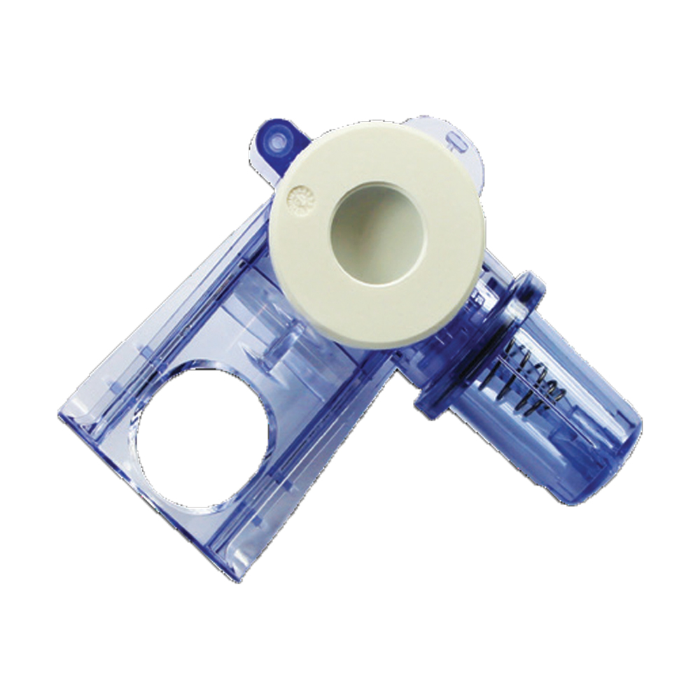 Válvula exalatória com dreno de água e diafragma (uso único por paciente)