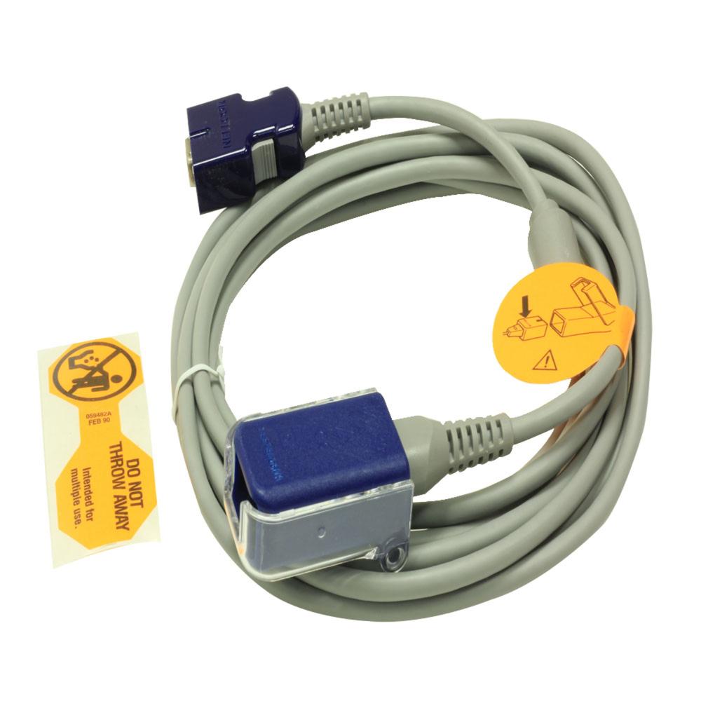 Cabo adaptador de SpO2 NELLCOR - DOC10- 2,9 m - para DINAMAP Pro 1000 v2, Pro e ProCare, Único. Cabo adaptador de SpO2 NELLCOR - DOC10- 2,9 m - para DINAMAP Pro 1000 v2, Pro e ProCare, Único.