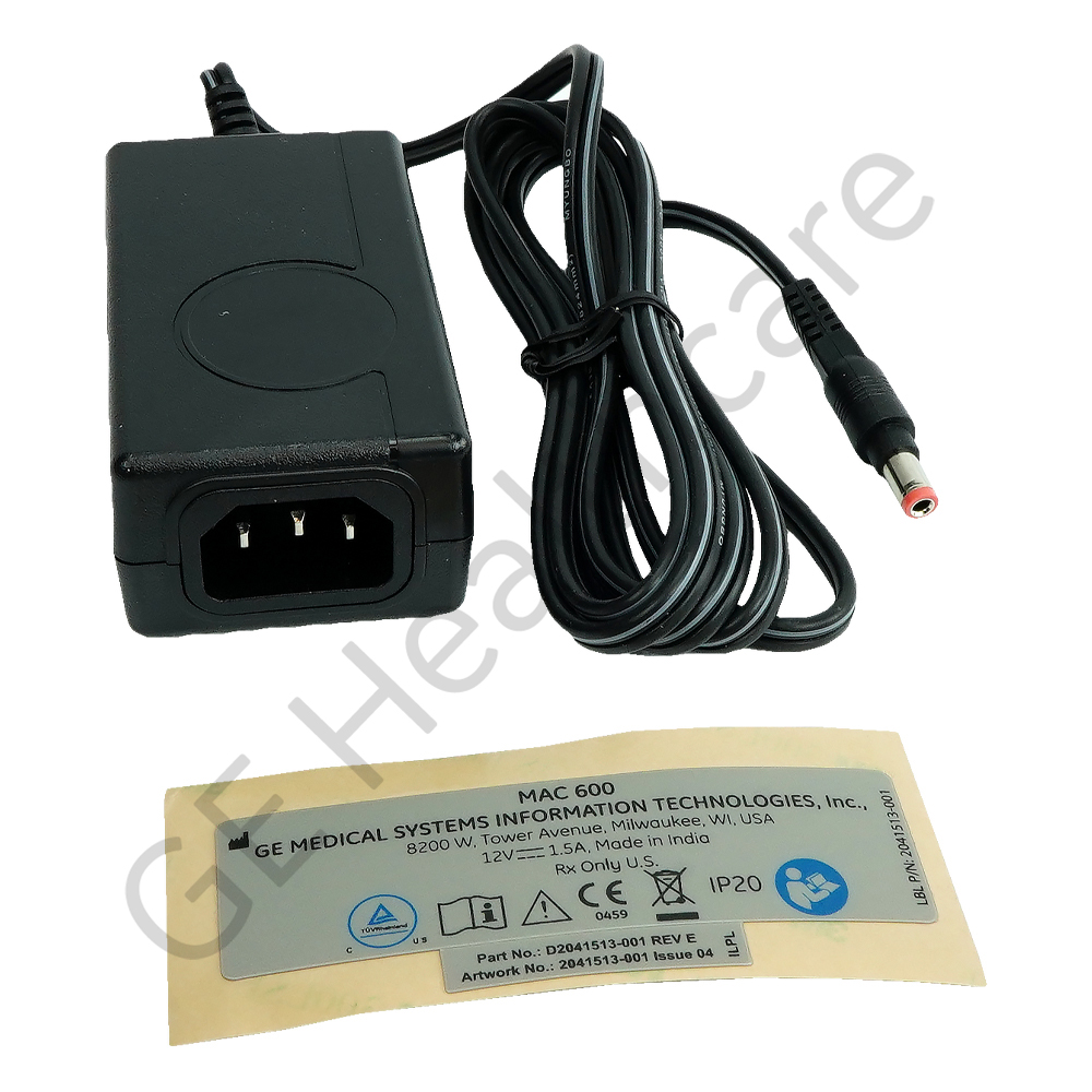 12VDC External Power Supply