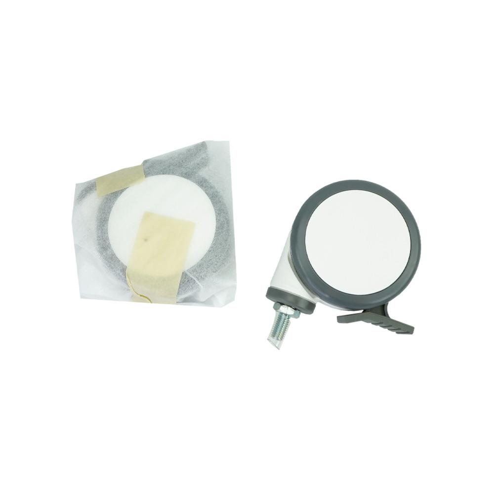 Conjunto de rodízios com acabamento de borracha para CASE Conjunto de rodízios com acabamento de borracha para CASE