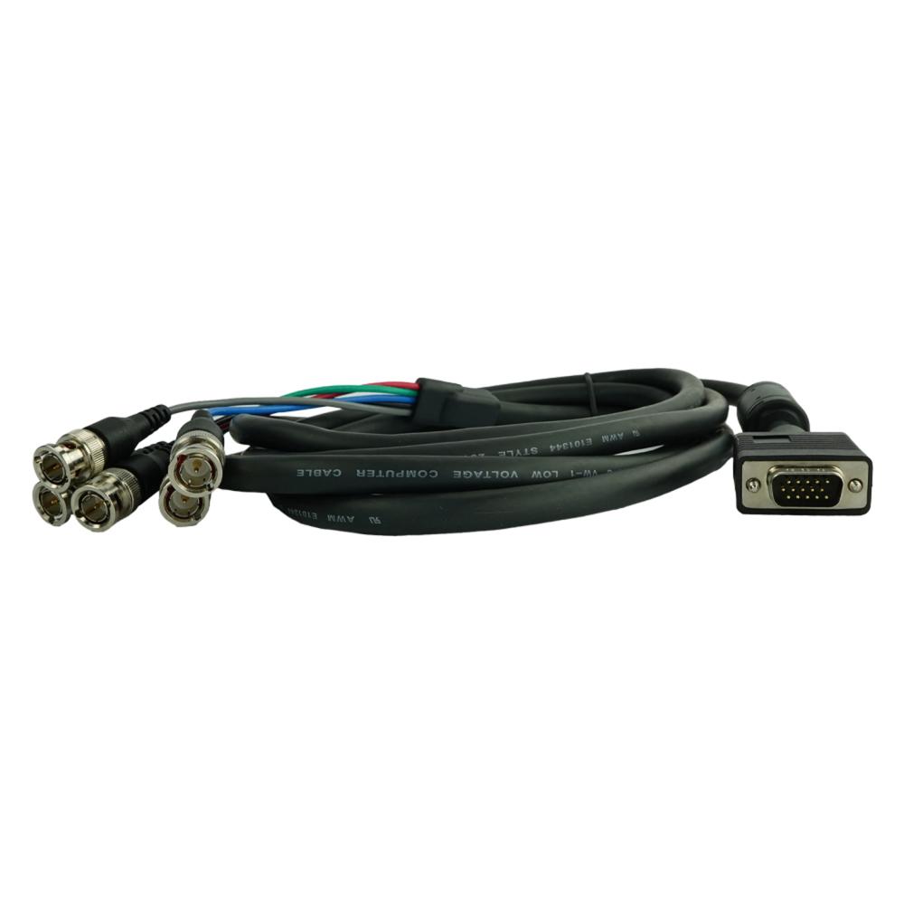 25m VGA to BNC Connector Video Cable 25m VGA to BNC Connector Video Cable