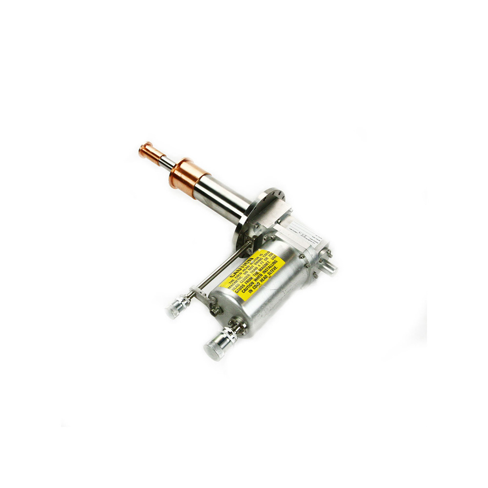 BALZERS COLDHEAD WITH .50~ STAINLESS STEEL SCOTCH YOKE. BALZERS COLDHEAD WITH .50~ STAINLESS STEEL SCOTCH YOKE.