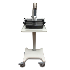 Rolling table cart for mammo biopsy Rolling table cart for mammo biopsy