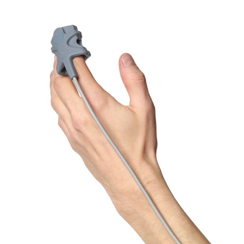 Sensor TruSignal SpO2 FingerTip com conector GE, 4m, Único. Sensor TruSignal SpO2 FingerTip com conector GE, 4m, Único.