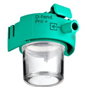 Coletor de água D-fend Pro+ para UTI, 10/pacote