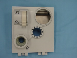 Painel frantal do bloco ventilatória , sem APL e manometro de vias aéreas