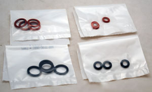 Kit O-ring para tubo de fluxo